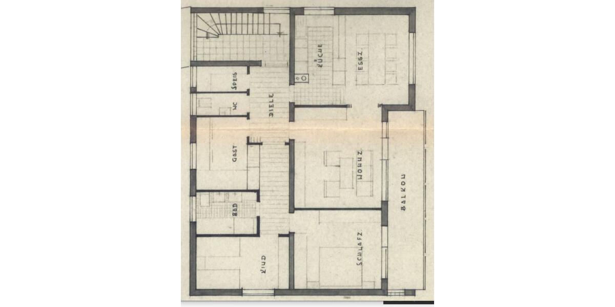 Etagenwohnung Ammerbuch - 5 Zimmer, 105 m&sup2;, 1.100&euro; | Angebot:25407180