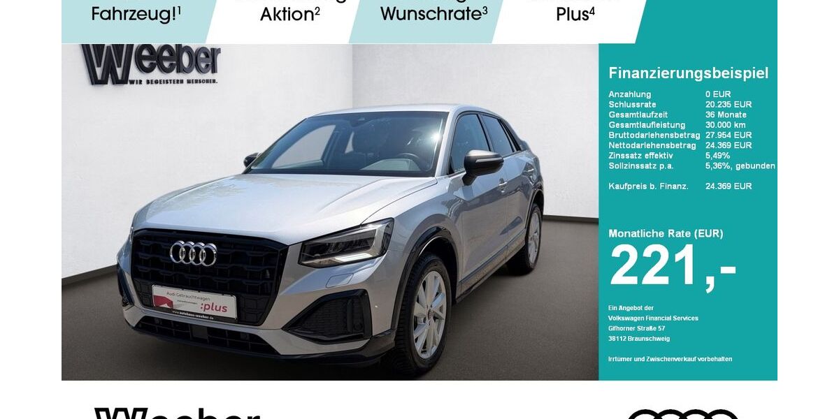 Audi Q2 7.409 km 23.859 &euro; Herrenberg 71083