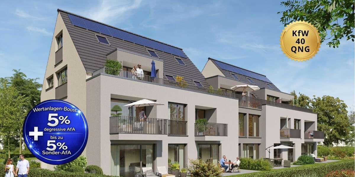 Etagenwohnung Herrenberg / Gültstein Gültstein - 2.5 Zimmer, 57 m&sup2;, 349.500&euro; | Angebot:20506693