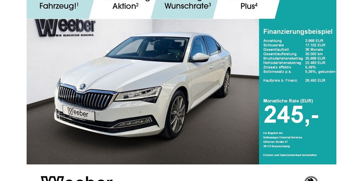 Skoda Superb 99.402 km 26.140 &euro; Herrenberg 71083