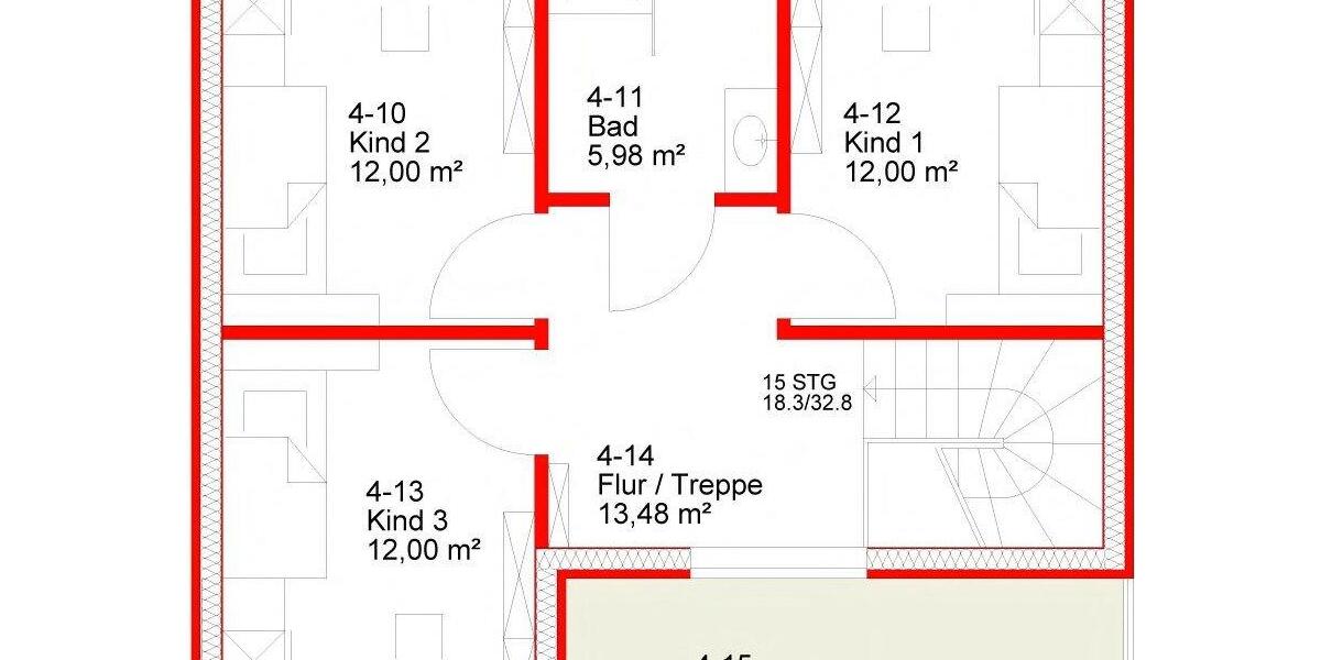 Etagenwohnung Bisingen - 5 Zimmer, 160 m&sup2;, 495.000&euro; | Angebot:27607165