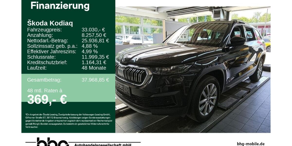 Skoda Kodiaq 68.783 km 33.030 &euro; Reutlingen 72770