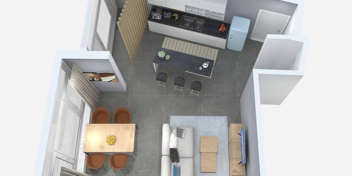 Etagenwohnung Leinfelden Unteraichen - 2 Zimmer, 64 m&sup2;, 275.000&euro; | Angebot:25992806