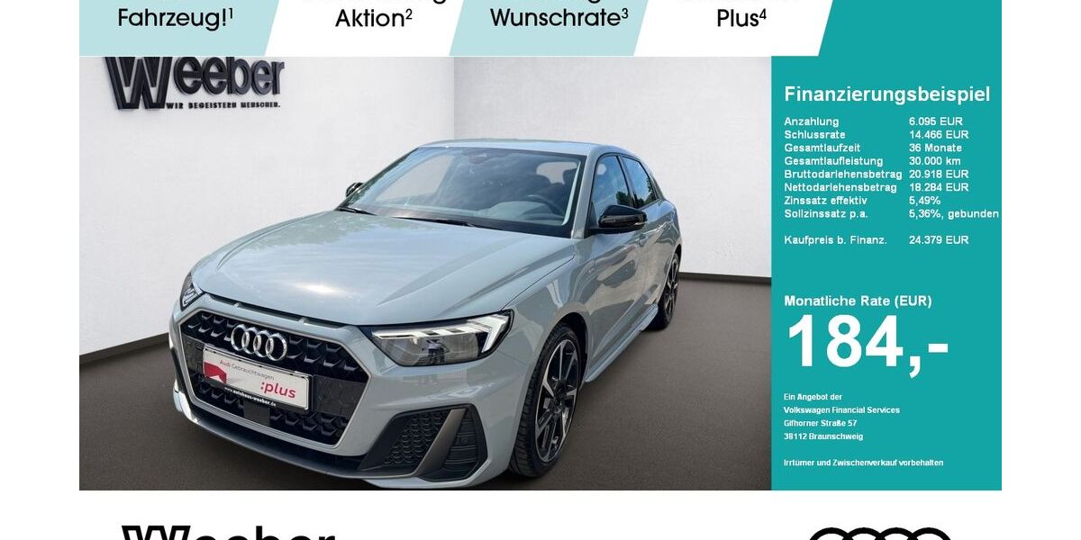 Audi A1 8.552 km 23.879 &euro; Herrenberg 71083