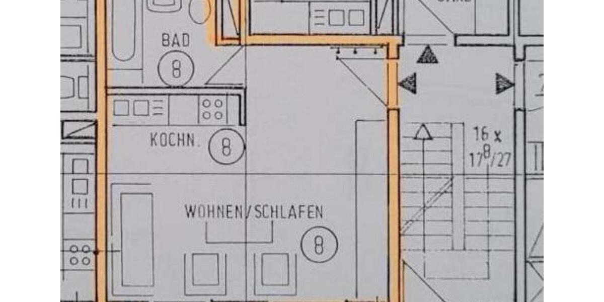 Erdgeschoßwohnung Holzgerlingen - 1 Zimmer, 30 m&sup2;, 690&euro; | Angebot:26036024
