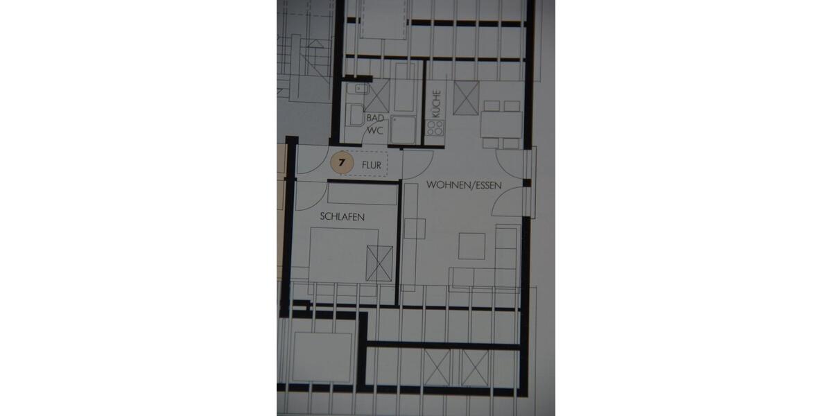 Dachgeschoßwohnung Altbach - 2 Zimmer, 40 m&sup2;, 770&euro; | Angebot:27606306