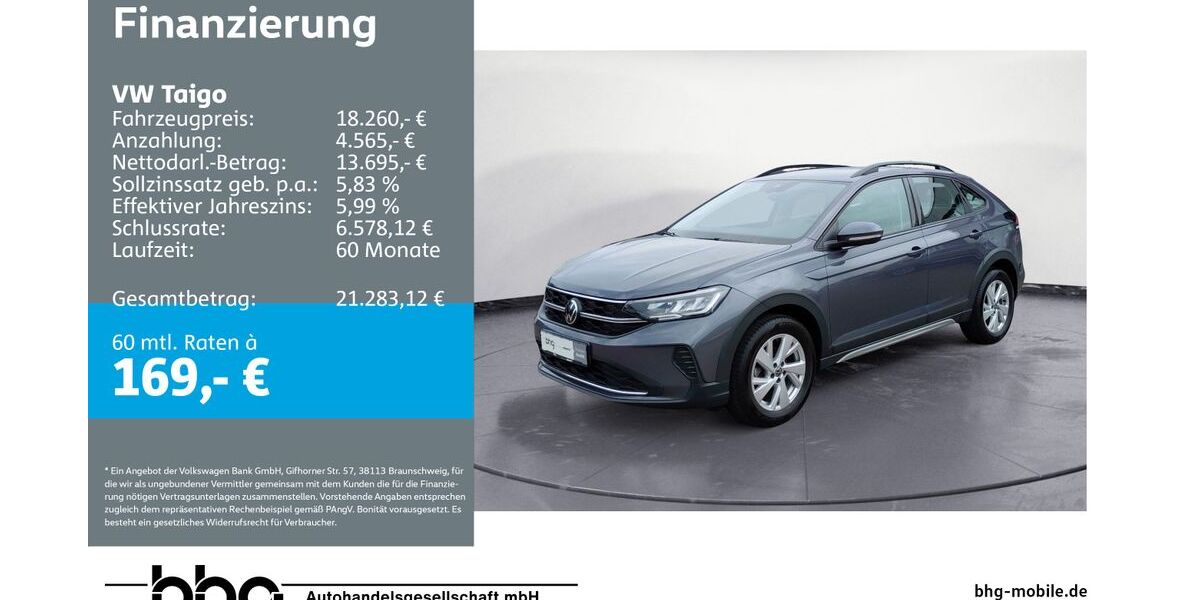 VW Taigo 28.100 km 18.260 &euro; Reutlingen 72770