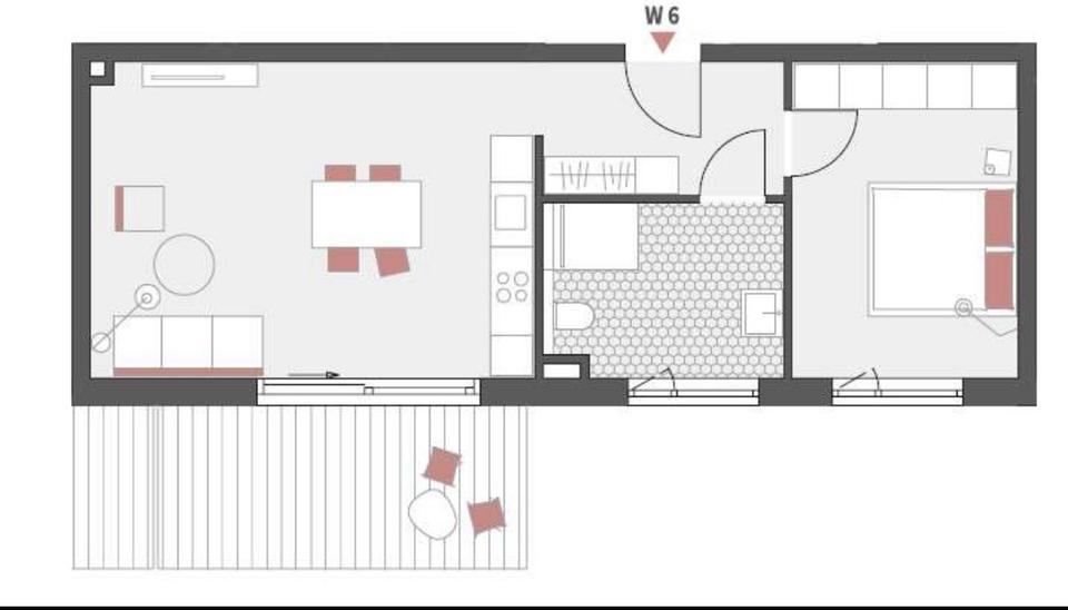 Etagenwohnung Grosselfingen - 2 Zimmer, 57 m&sup2;, 282.000&euro; | Angebot:26086684