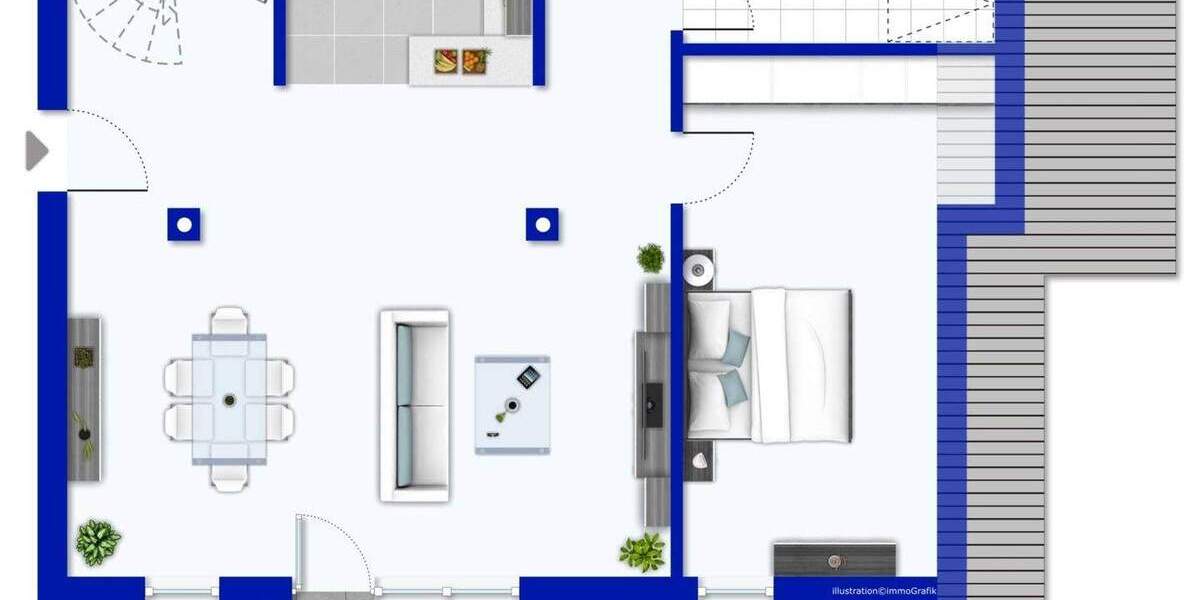 Etagenwohnung Bad Urach - 3 Zimmer, 85 m&sup2;, 215.000&euro; | Angebot:25686261