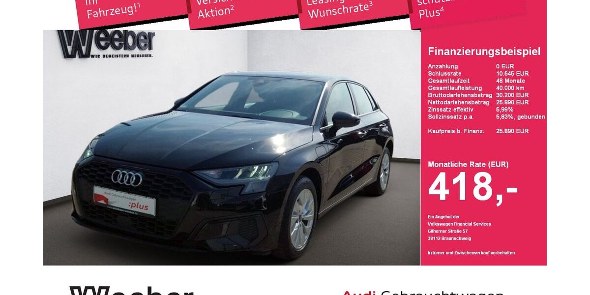 Audi A3 43.585 km 25.890 &euro; Herrenberg 71083