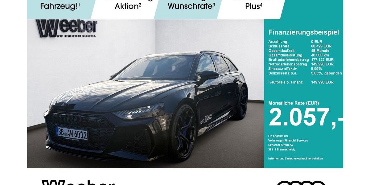 Audi RS6 2.990 km 149.990 &euro; Herrenberg 71083