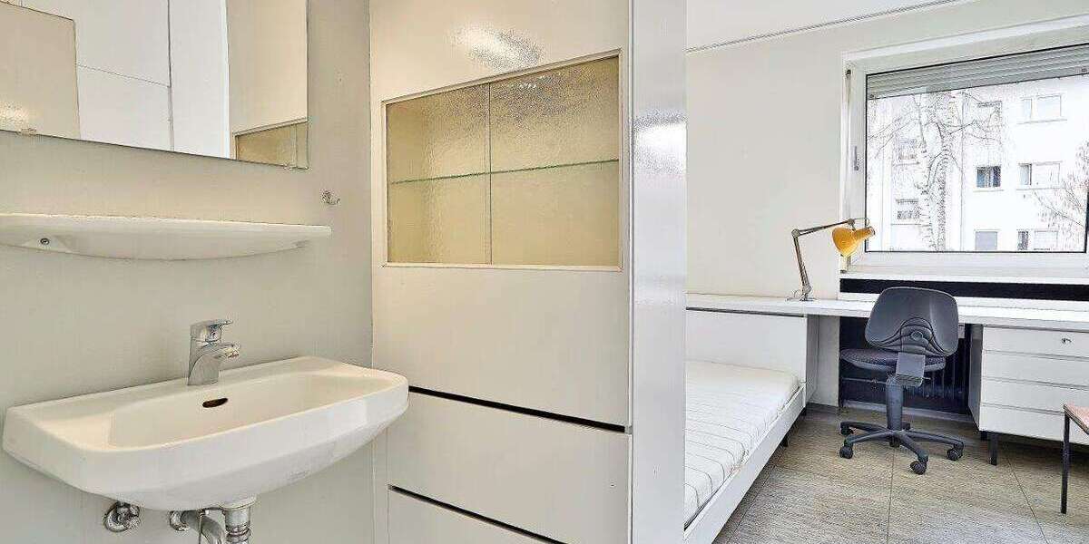 Etagenwohnung Tübingen Weststadt - 1 Zimmer, 10 m&sup2;, 250&euro; | Angebot:27116157