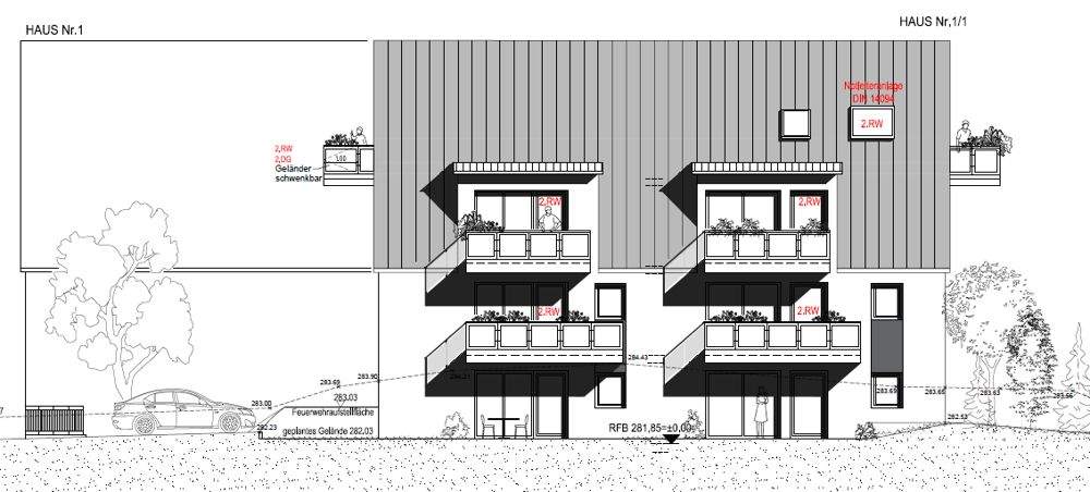 Etagenwohnung Hochdorf - 2 Zimmer, 78 m&sup2;, 379.000&euro; | Angebot:25738573