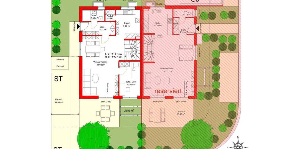 Doppelhaushälfte Gärtringen - 6 Zimmer, 165 m&sup2;, 780.000&euro; | Angebot:25774871