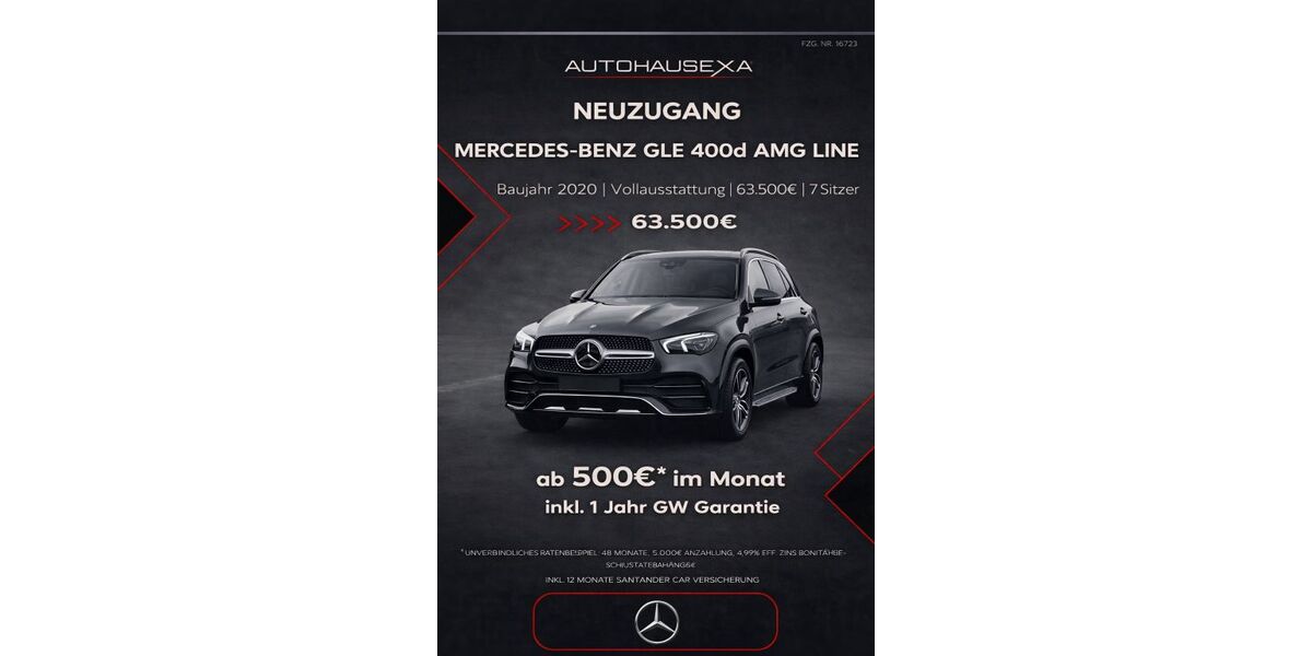 Mercedes-Benz GLE 400 119.000 km 63.500 &euro; Wernau am Neckar 73249
