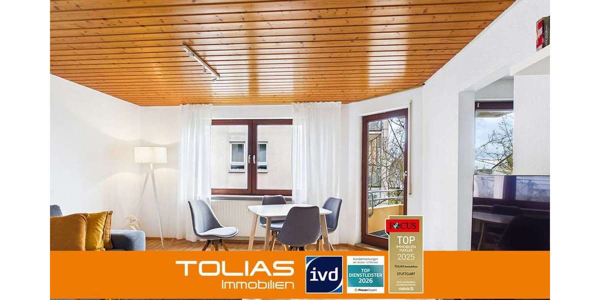 Etagenwohnung Filderstadt - 2 Zimmer, 48 m&sup2;, 198.000&euro; | Angebot:26033056