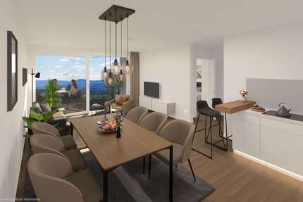 Wohnung Reutlingen Altenburg - 2 Zimmer, 60 m&sup2;, 377.000&euro; | Angebot:27705646