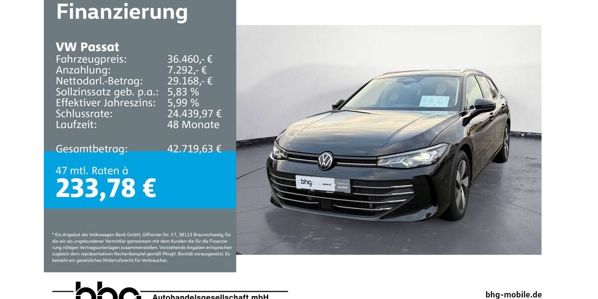 VW Passat 24.325 km 34.390 &euro; Metzingen 72555