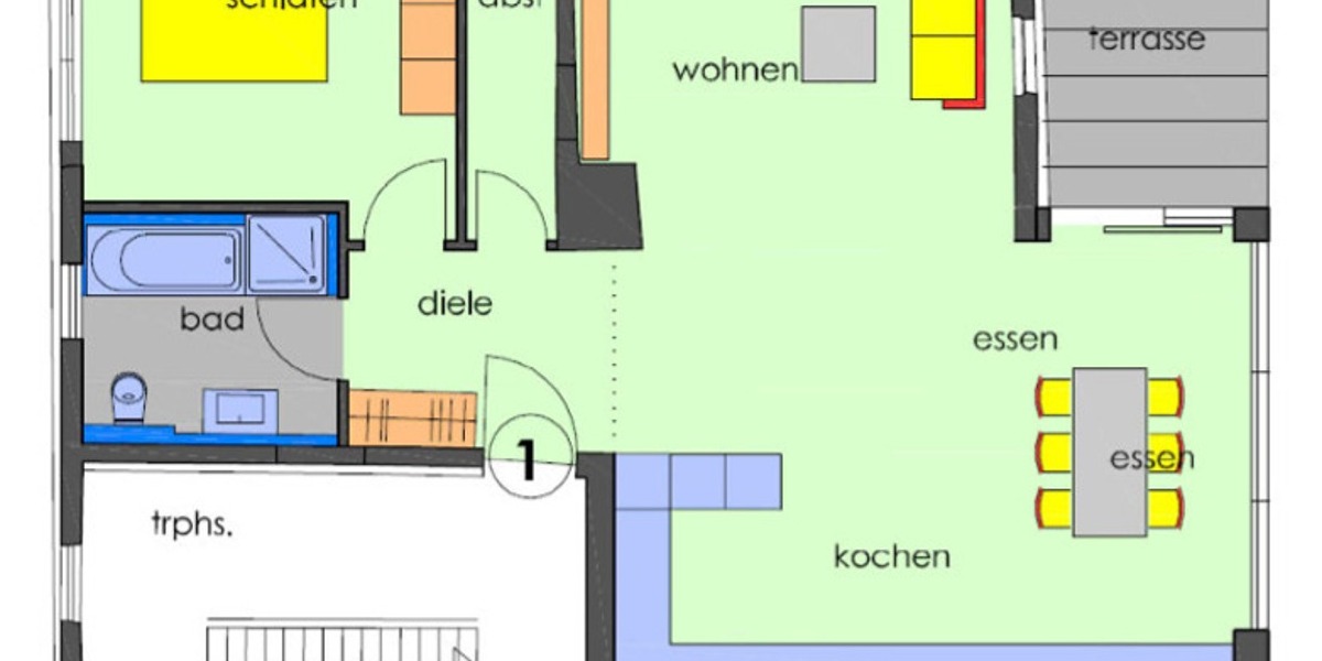 2 - Zimmer Wohnung in Metzingen-Glems zu vermieten. - 2- Metzingen Glems | Angebot:27630360