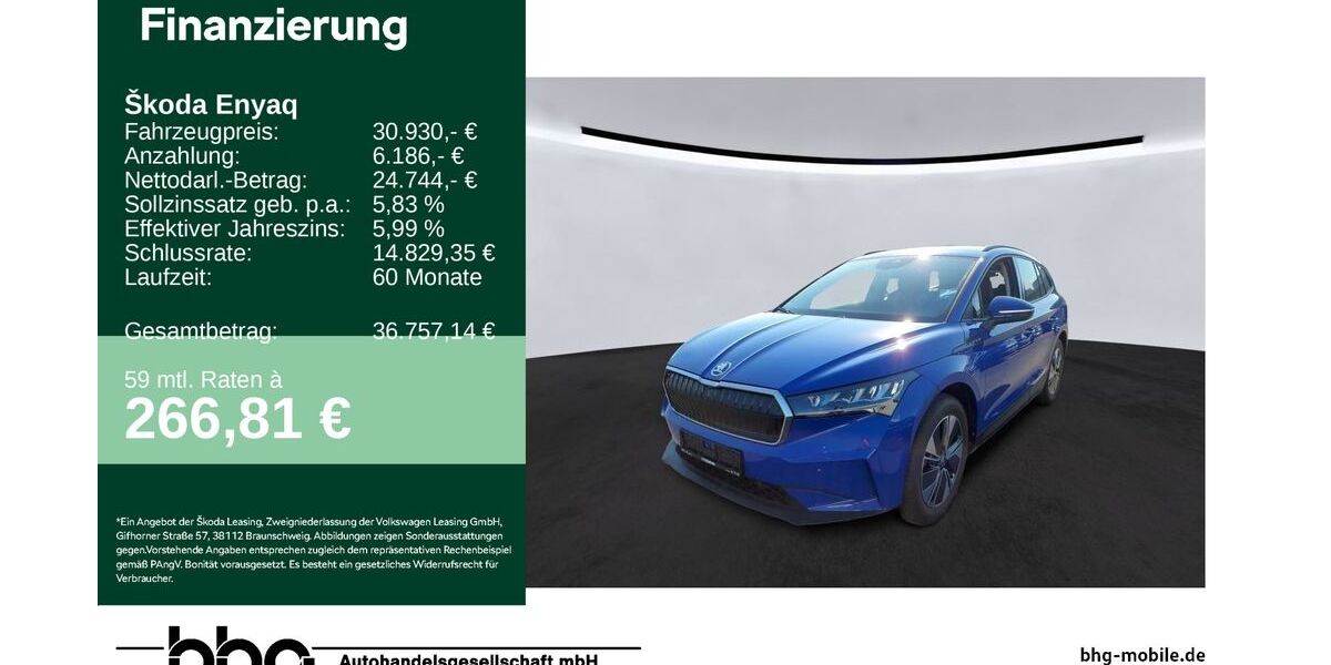 Skoda Enyaq 18.257 km 30.260 &euro; Reutlingen 72770