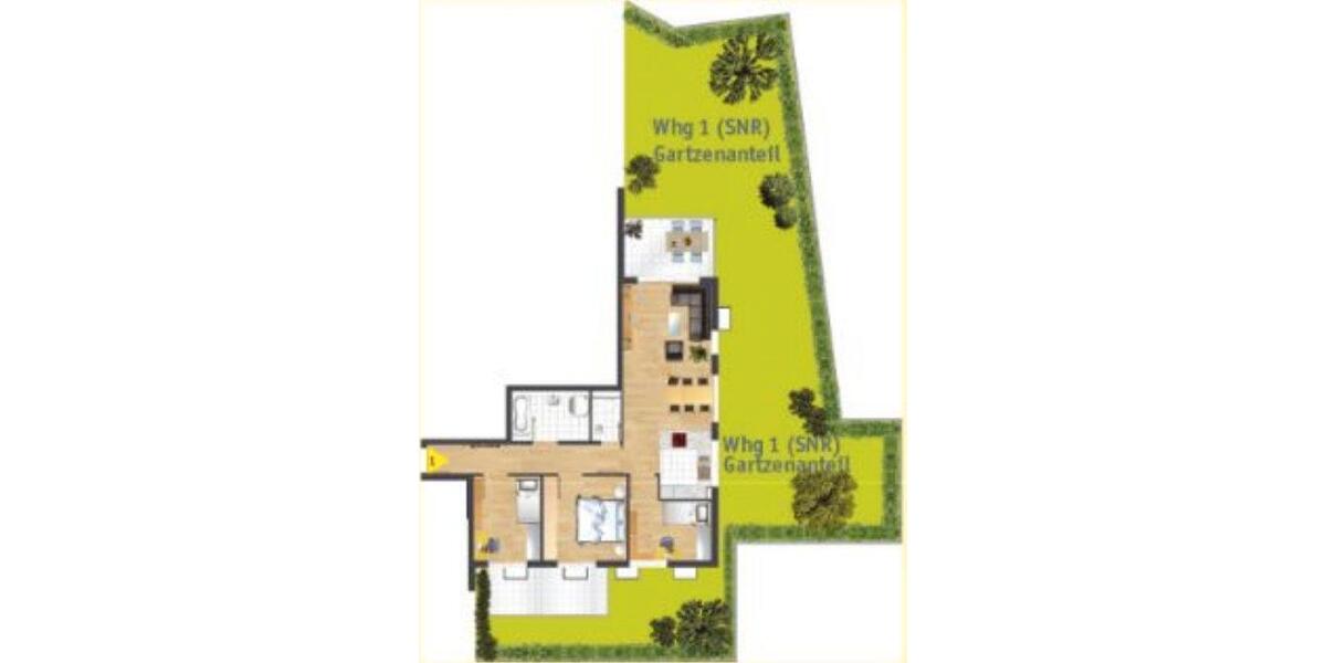 Erdgeschoßwohnung Esslingen am Neckar - 4 Zimmer, 92 m&sup2;, 630.000&euro; | Angebot:26042041