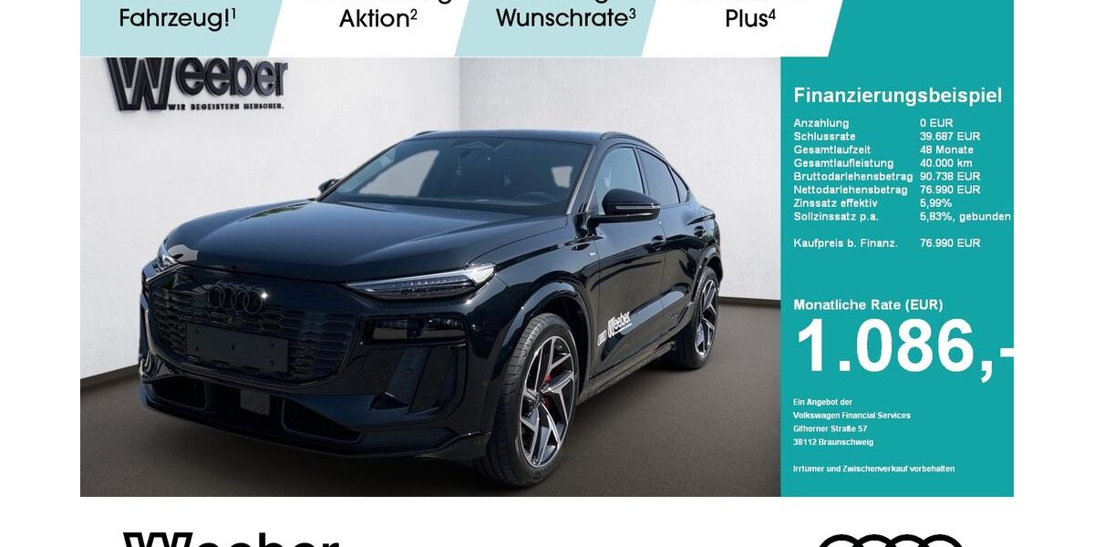 Audi Q6 e-tron 9.990 km 75.790 &euro; Herrenberg 71083