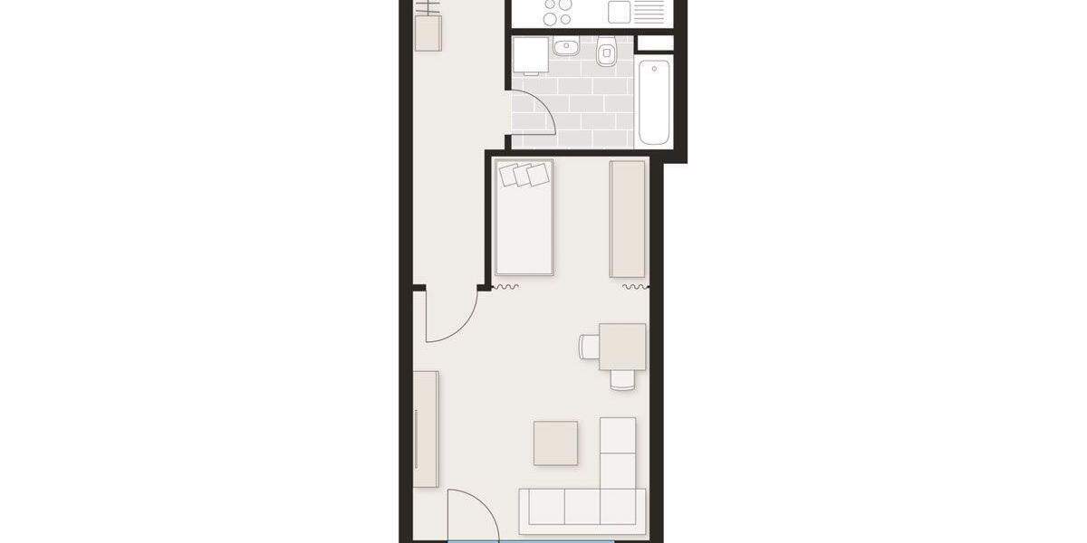 Etagenwohnung Waldenbuch Glashütte - 1 Zimmer, 47 m&sup2;, 145.000&euro; | Angebot:25708920