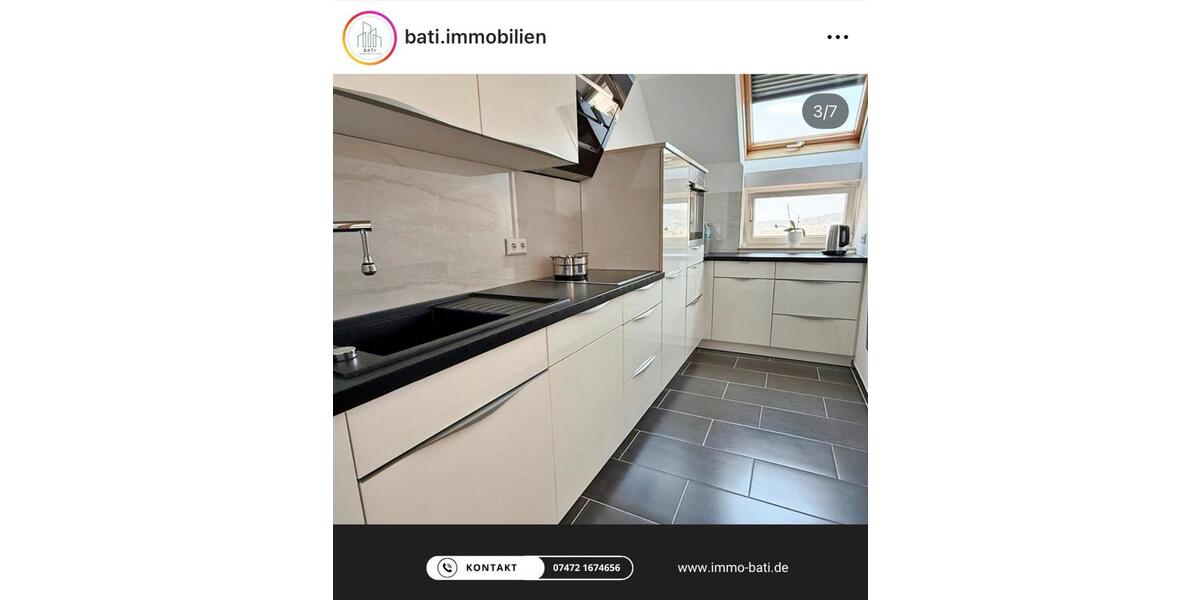 Etagenwohnung Rottenburg am Neckar - 3 Zimmer, 78 m&sup2;, 314.000&euro; | Angebot:26088057