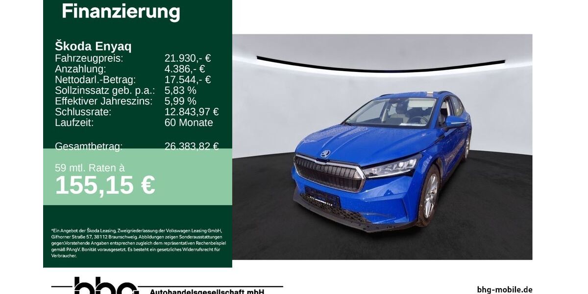 Skoda Enyaq 17.496 km 21.930 &euro; Reutlingen 72770