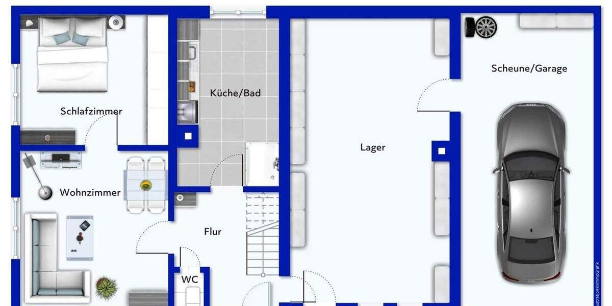 Einfamilienhaus Ofterdingen - 6 Zimmer, 131 m&sup2;, 260.000&euro; | Angebot:25686393