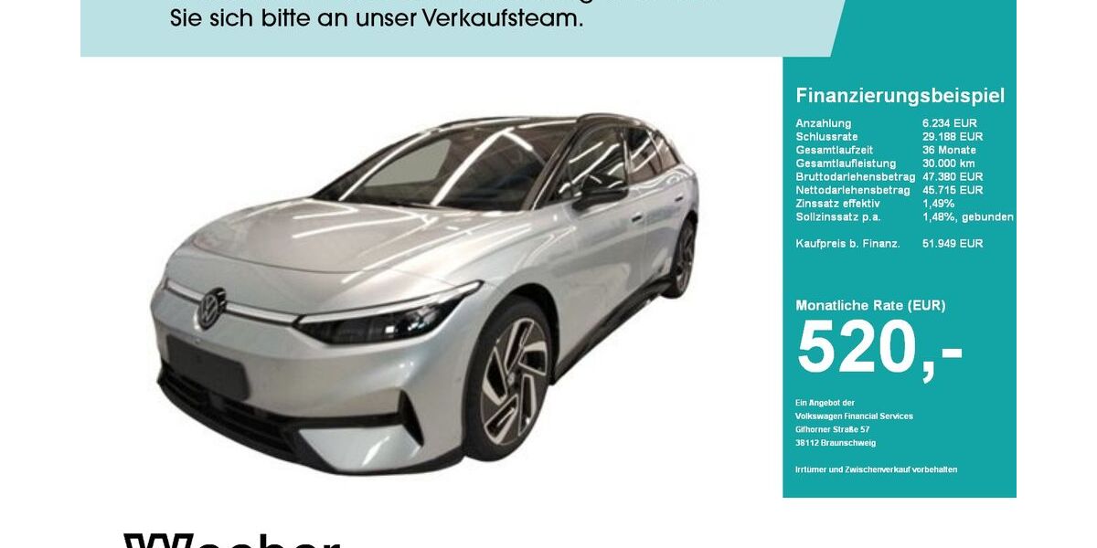 VW ID.7 12.187 km 51.589 &euro; Herrenberg 71083