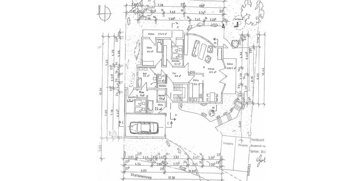 Erdgeschoßwohnung Trochtelfingen - 4 Zimmer, 130 m&sup2;, 1.280&euro; | Angebot:23797482