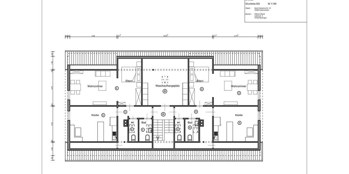 Dachgeschoßwohnung Grabenstetten - 2 Zimmer, 90 m&sup2;, 700&euro; | Angebot:25507808