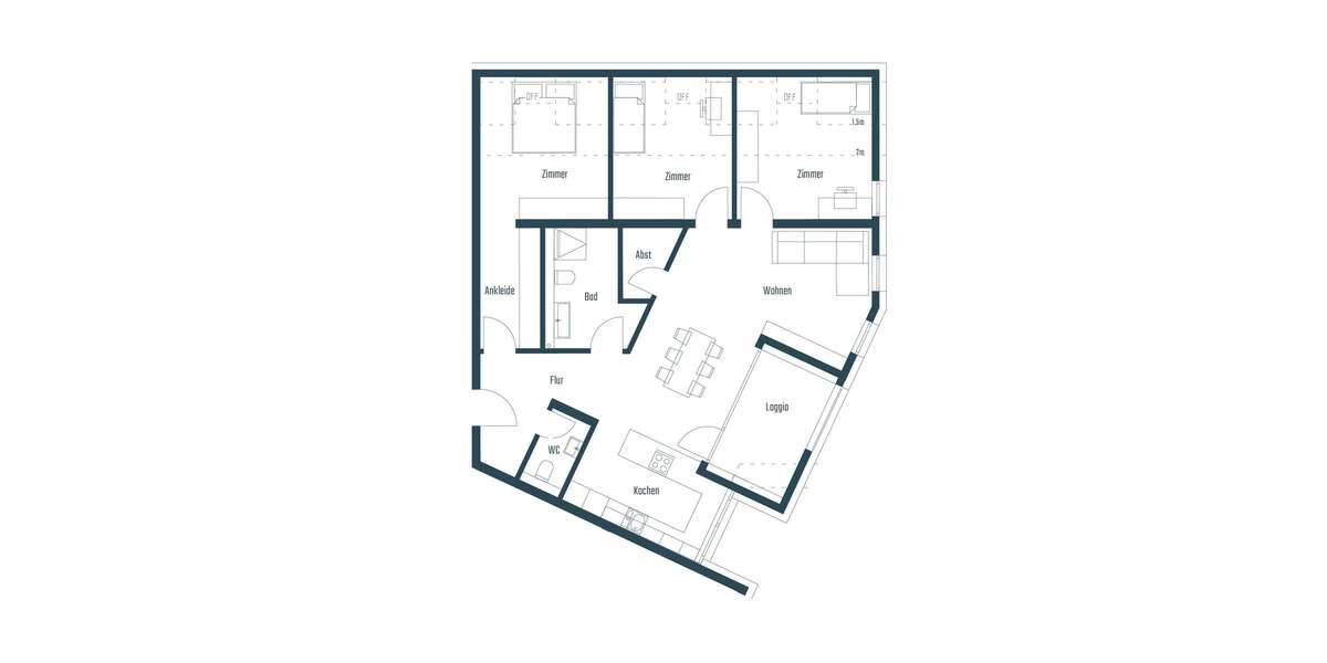 Etagenwohnung Notzingen - 4.5 Zimmer, 102 m&sup2;, 596.000&euro; | Angebot:20377319