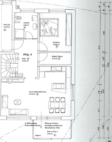Etagenwohnung Münsingen - 5 Zimmer, 131 m&sup2;, 480.000&euro; | Angebot:25770153