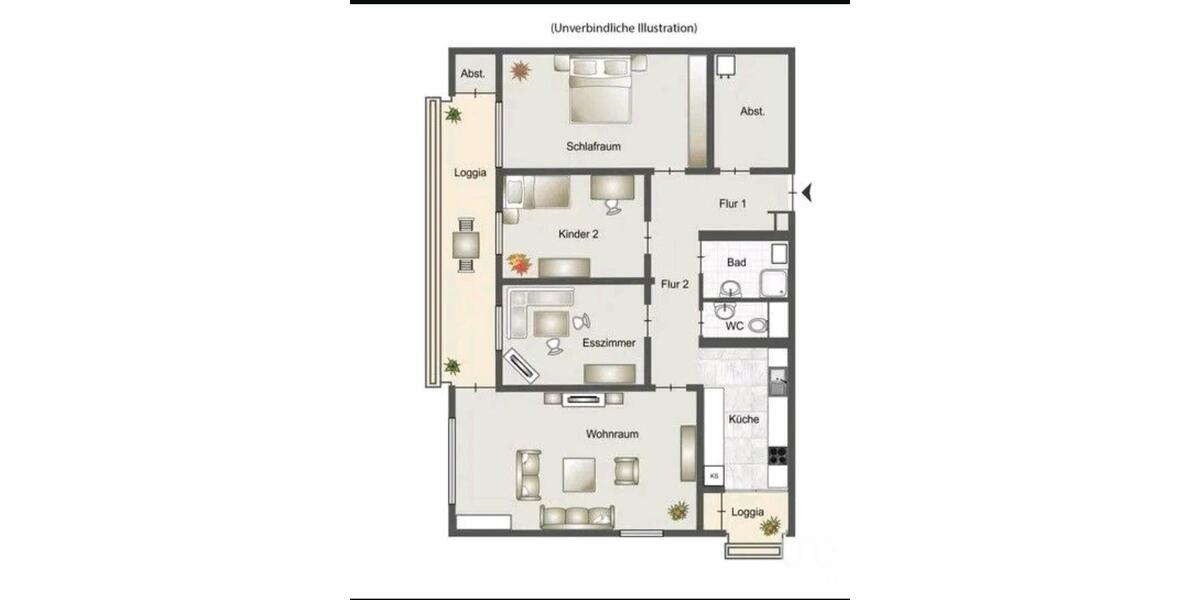Etagenwohnung Reutlingen Reutlingen-Betzingen - 4.5 Zimmer, 112 m&sup2;, 1.400&euro; | Angebot:24640643