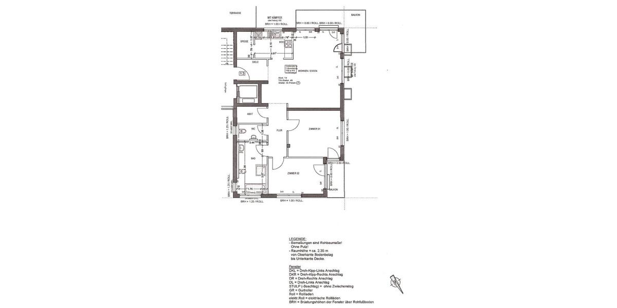 Erdgeschoßwohnung Eningen unter Achalm - 3.5 Zimmer, 107 m&sup2;, 465.000&euro; | Angebot:23428977