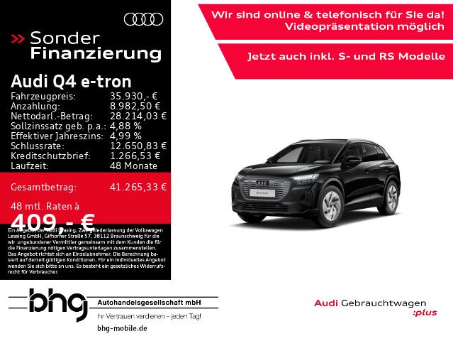 Audi Q4 e-tron 52.482 km 35.930 &euro; Tübingen 72072