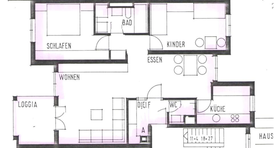 Etagenwohnung Holzgerlingen - 3.5 Zimmer, 86 m&sup2;, 1.220&euro; | Angebot:26029814