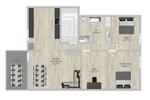Dachgeschoßwohnung Schlaitdorf - 4 Zimmer, 107 m&sup2;, 1.500&euro; | Angebot:26486095