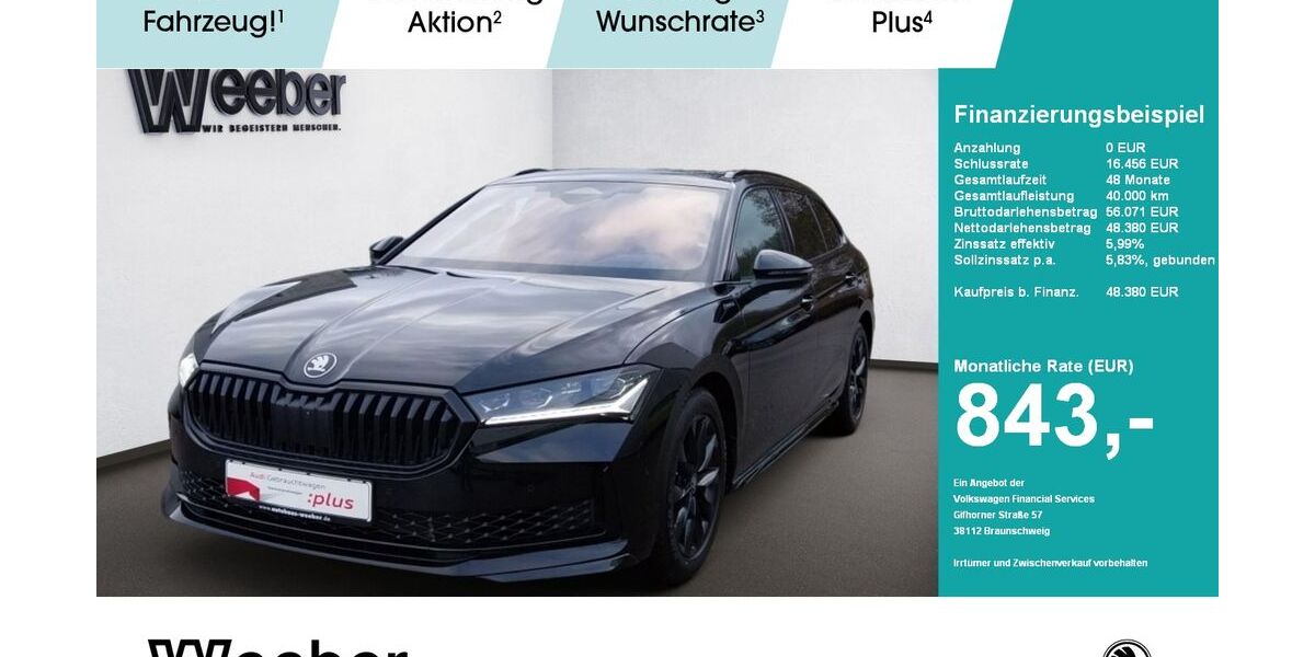 Skoda Superb 4.500 km 48.380 &euro; Herrenberg 71083