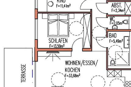 Wohnung Dettingen - 3.5 Zimmer, 85 m&sup2;, 1.295&euro; | Angebot:25349308