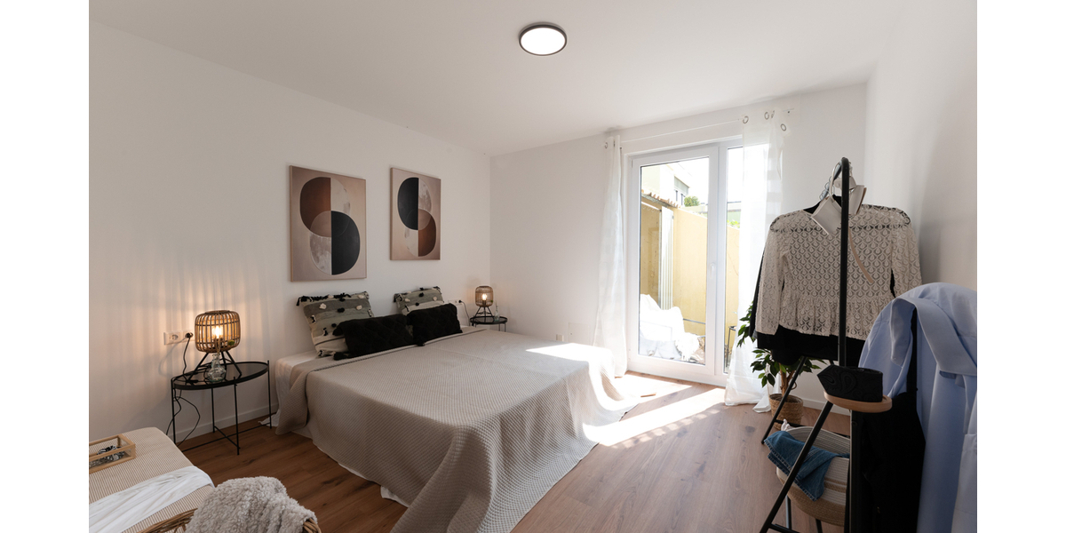 Wohnen mit Ausblick - Modernisierte 2,5-Zimmer Wohnung mit zwei Terrassen in Esslingen - 2.5 Esslingen am Neckar Oberesslingen | Angebot:27504263