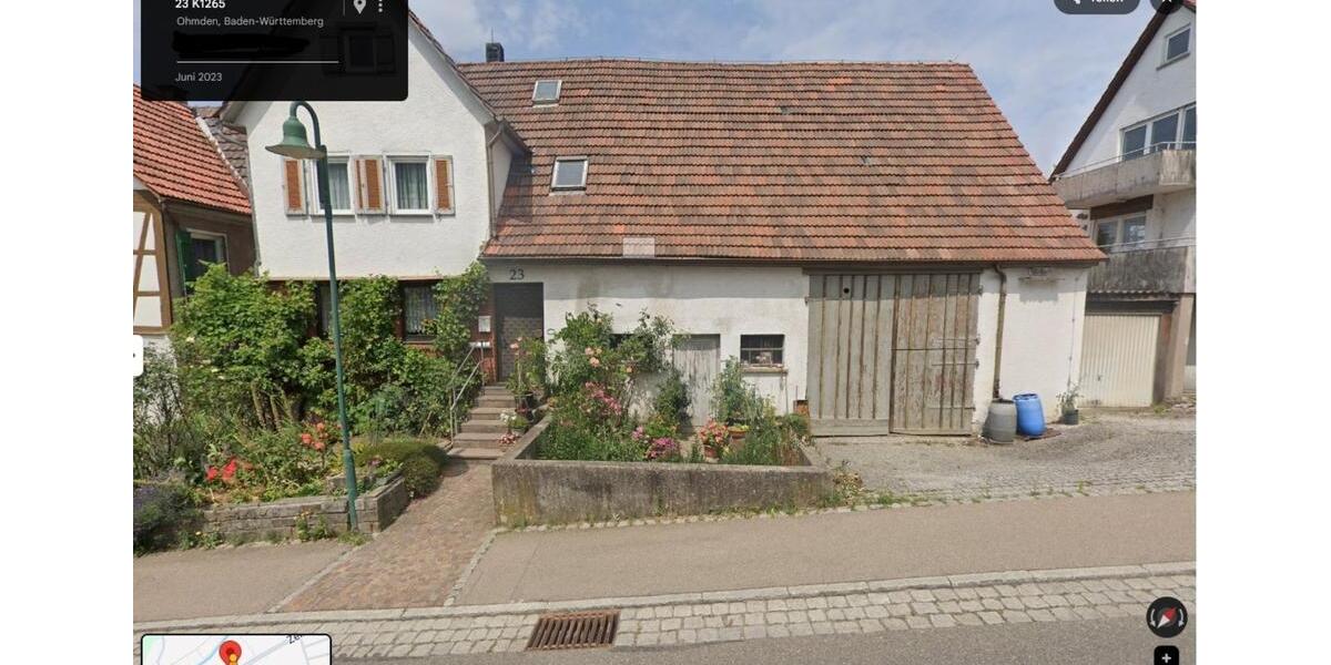 Bauernhaus, Landhaus Ohmden - 5 Zimmer, 120 m&sup2;, 290.000&euro; | Angebot:25612413