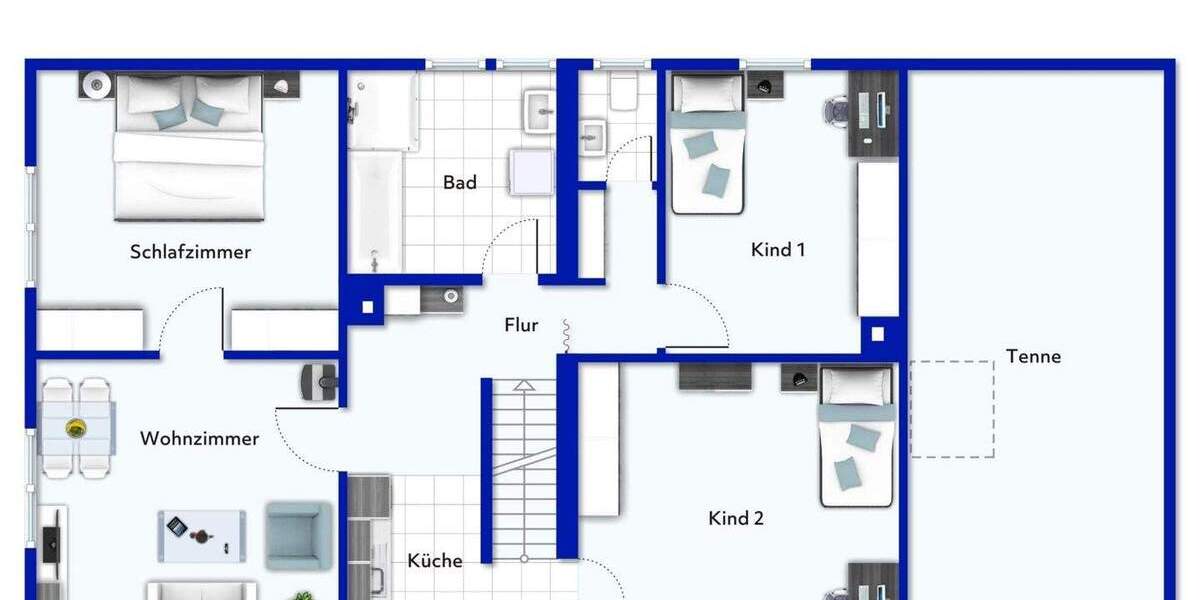 Einfamilienhaus Ofterdingen - 6 Zimmer, 131 m&sup2;, 260.000&euro; | Angebot:25686393