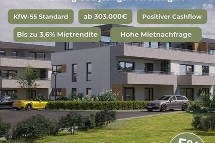 Wohnung Herrenberg Oberjesingen - 2 Zimmer, 58 m&sup2;, 305.000&euro; | Angebot:25677646