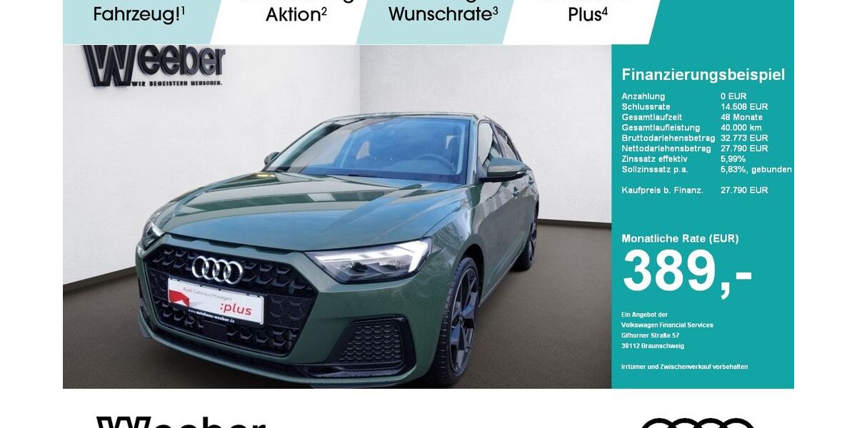 Audi A1 9.188 km 27.100 &euro; Herrenberg 71083