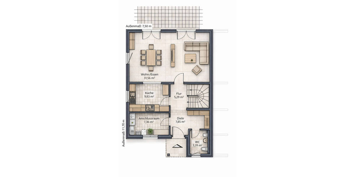 Grundstück Walddorfhäslach / Haeslach Häslach - 310.000&euro; | Angebot:25997650