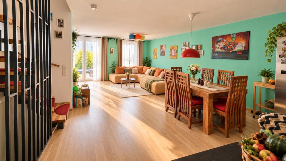 Reihenhaus Esslingen am Neckar Brühl - 5.5 Zimmer, 145 m&sup2;, 2.800&euro; | Angebot:27620338