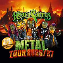 Heavysaurus - Metal Tour 2026 06.11.2026 Stadthalle Reutlingen